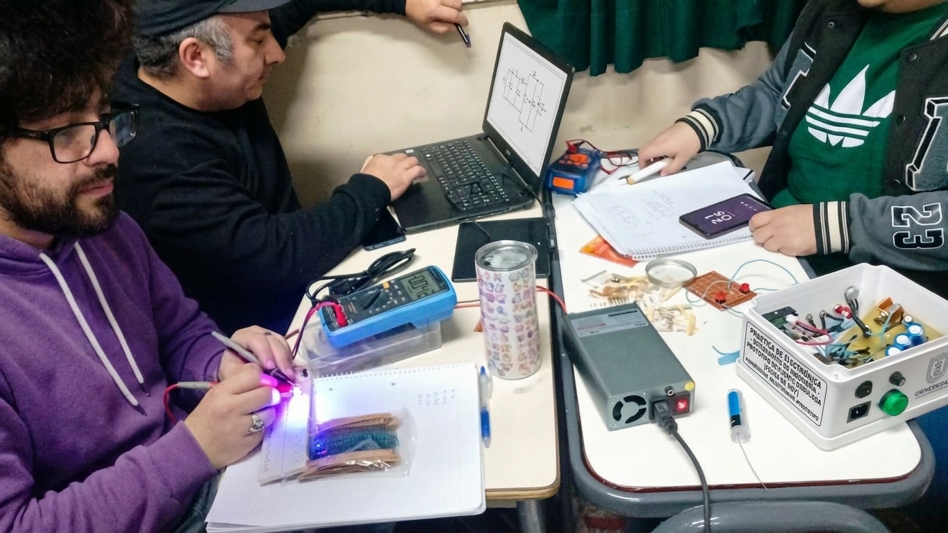 Práctica de laboratorio de 1º año A